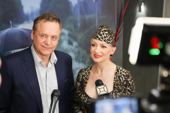 С Алиной Делисс: Фото: пресс-служба