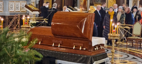 Прощание с Инной Чуриковой 17 января 2023 года. Фото: Дни.ру