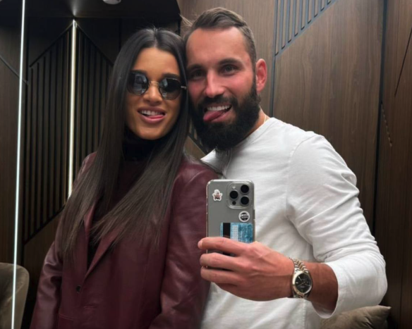 Ксения Бородина и Николай Сердюков. Фото: соцсети