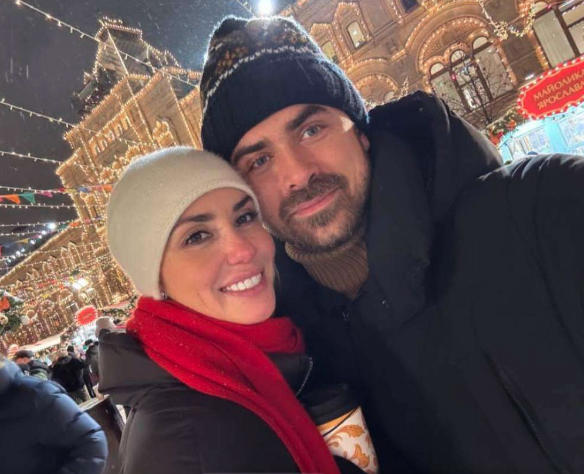 Агата Муцениеце и Петр Дранга. Фото: соцсети