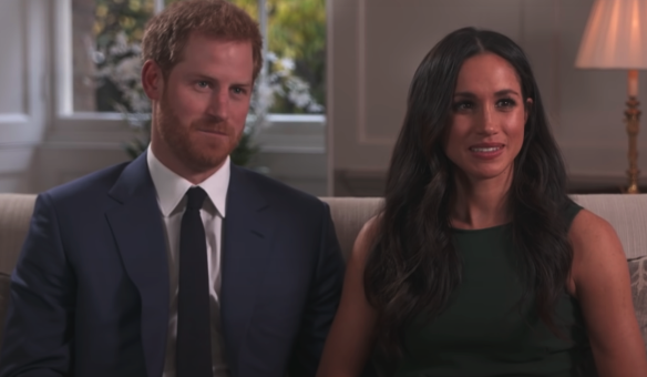 Меган Маркл и Принц Гарри. Кадр: YouTube