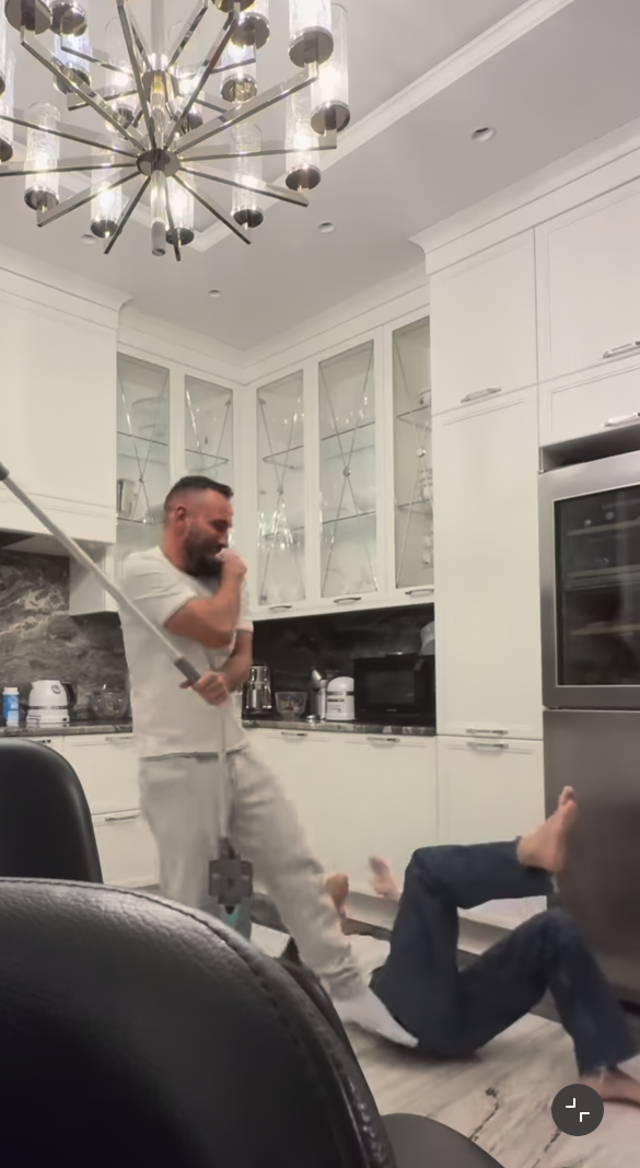 Ксения Бородина и Николай Сердюков. Фото: соцсети