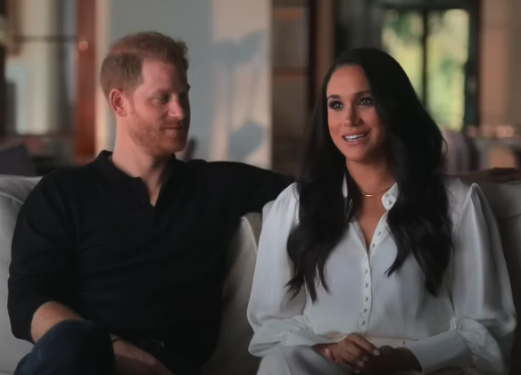 Меган Маркл и принц Гарри. Кадр: YouTube