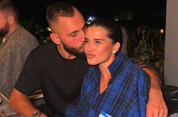 Ксения Бородина и Николай Сердюков. Фото: соцсети