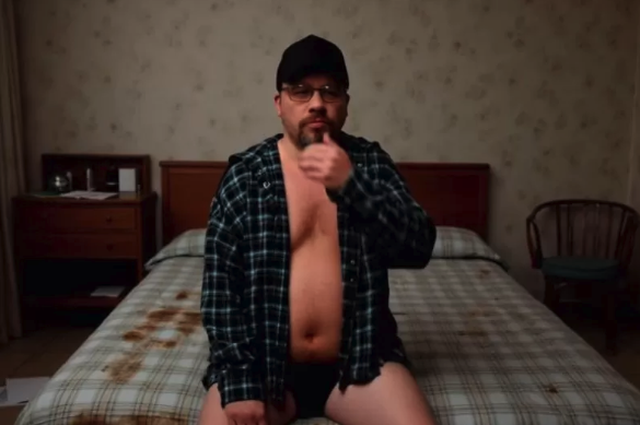 Гарик Харламов. Кадр из клипа "Бэтмен"