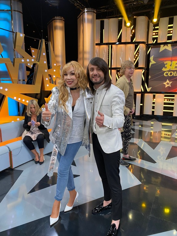 С Машей Распутиной. Фото: личный архив Левана Тодуа