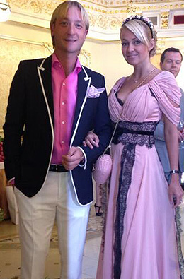 Евгений Плющенко и Яна Рудковская