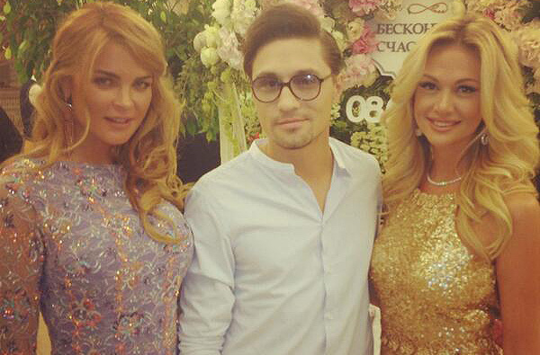 Алена из "Рефлекс", Дима Билан и Вика Лопырева