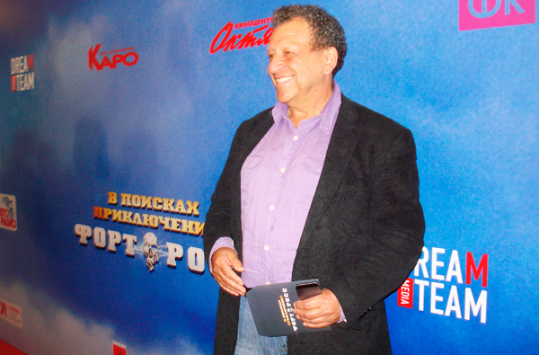 "Папа Ералаша" Борис Грачевский пришел на премьеру один, но в прекрасном настроении