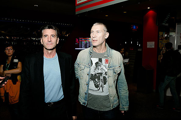 Представитель российского кино в Голливуде Игорь Жижикин с приятелем