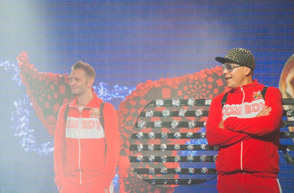 Юмористы отлично справились с новой для них ролью моделей