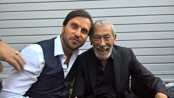 Александр Рева и Вахтанг Кикабидзе. Фото: Феликс Грозданов/Dni.RU