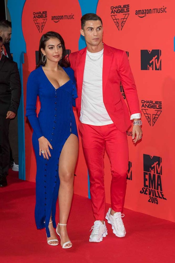 Криштиану Роналду и Джорджина Родригес стали самой яркой парой.