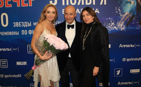 Татьяна Навка, Игорь и Ольга Крутые. Фото: Пресс-служба