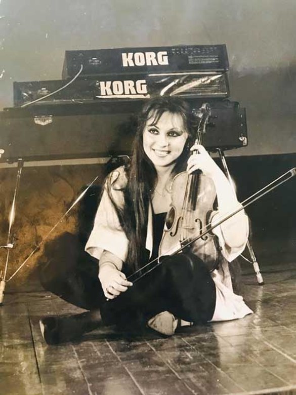 Валентина - студентка музыкального училища. Фото: личный архив