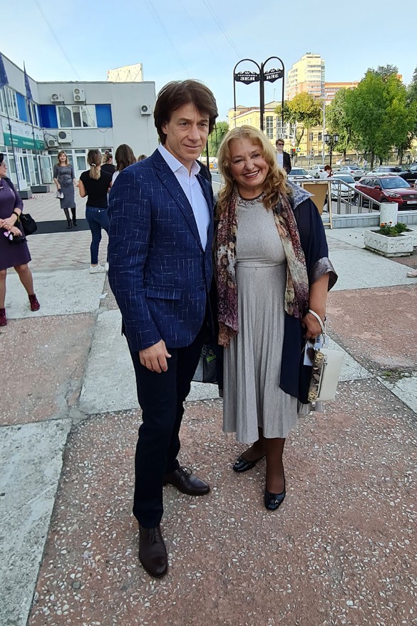 Наталья Бондарчук с мужем Игорем Днестрянским. Фото: Феликс Грозданов/Дни.ру