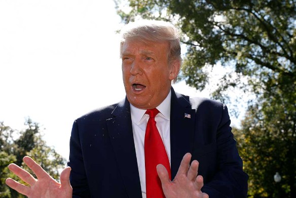 Дональд Трамп. Фото: Yuri Gripas - Pool Via Cnp/Keystone Press Agenc/www.globallookpress.com