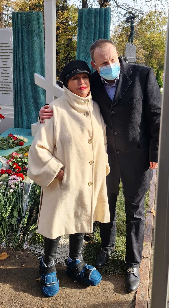 Людмила Поргина с сыном Андреем. Фото: Дни.ру