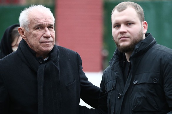 Сергей Гармаш и актер Сергей Бондарчук-младший. Фото: Михаил Терещенко/ТАСС