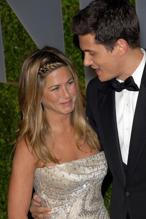 Джон Майер и Дженнифер Энистон. Фото: Vaughn Youtz/www.globallookpress.com