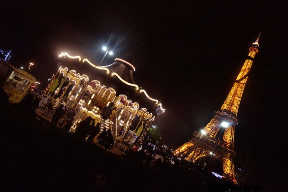 В новогоднюю ночь во Франции будет действовать комендантский час. Фото: Chen Xiaowei/Xinhua/www.globallookpress.com