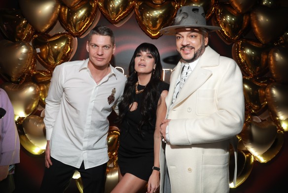 Александр Корытников, Катя Гусева и Филипп Киркоров. Фото: Андрей Парето