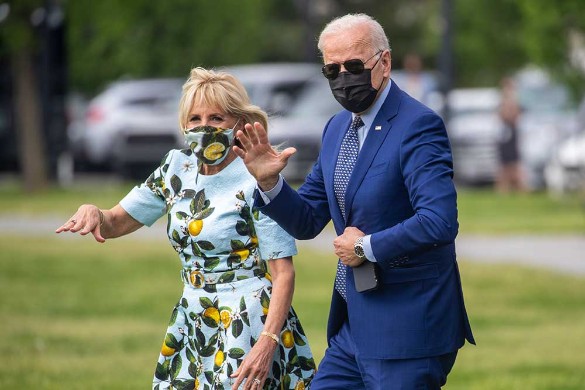 Джил Байден. Фото: Shawn Thew - Pool via CNP/ Consolidated News Photos/ www.globallookpress.com