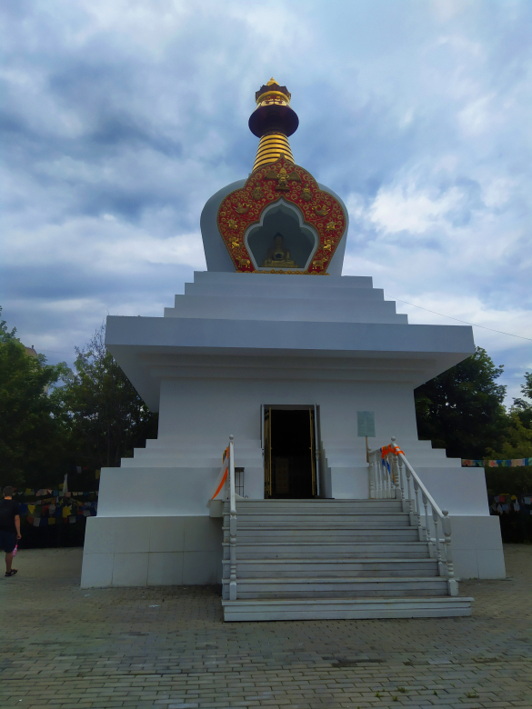 Ступа Просветления в Москве. Фото: Екатерина Ежова