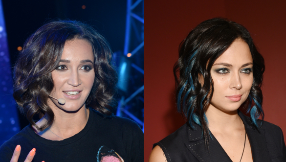 Ольга Бузова и Настасья Самбурская. Коллаж "Дни.ру", фото: Anatoly Lomokhov/Global Look Press/www.globallookpress.com