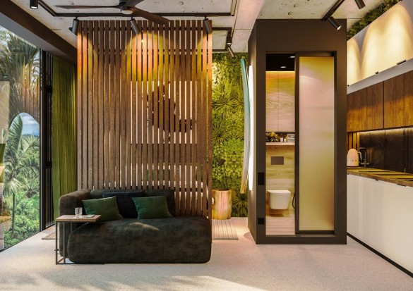 Апартаменты SWOI GARDENS в Переренане, Чангу, Бали