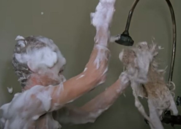 Кадр из советского кино