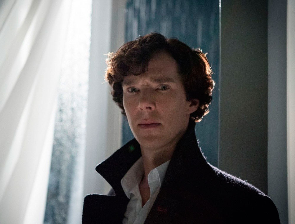 Другой знаменитый Шерлок - звезда одноименного сериала Бенедикт Камбербэтч.