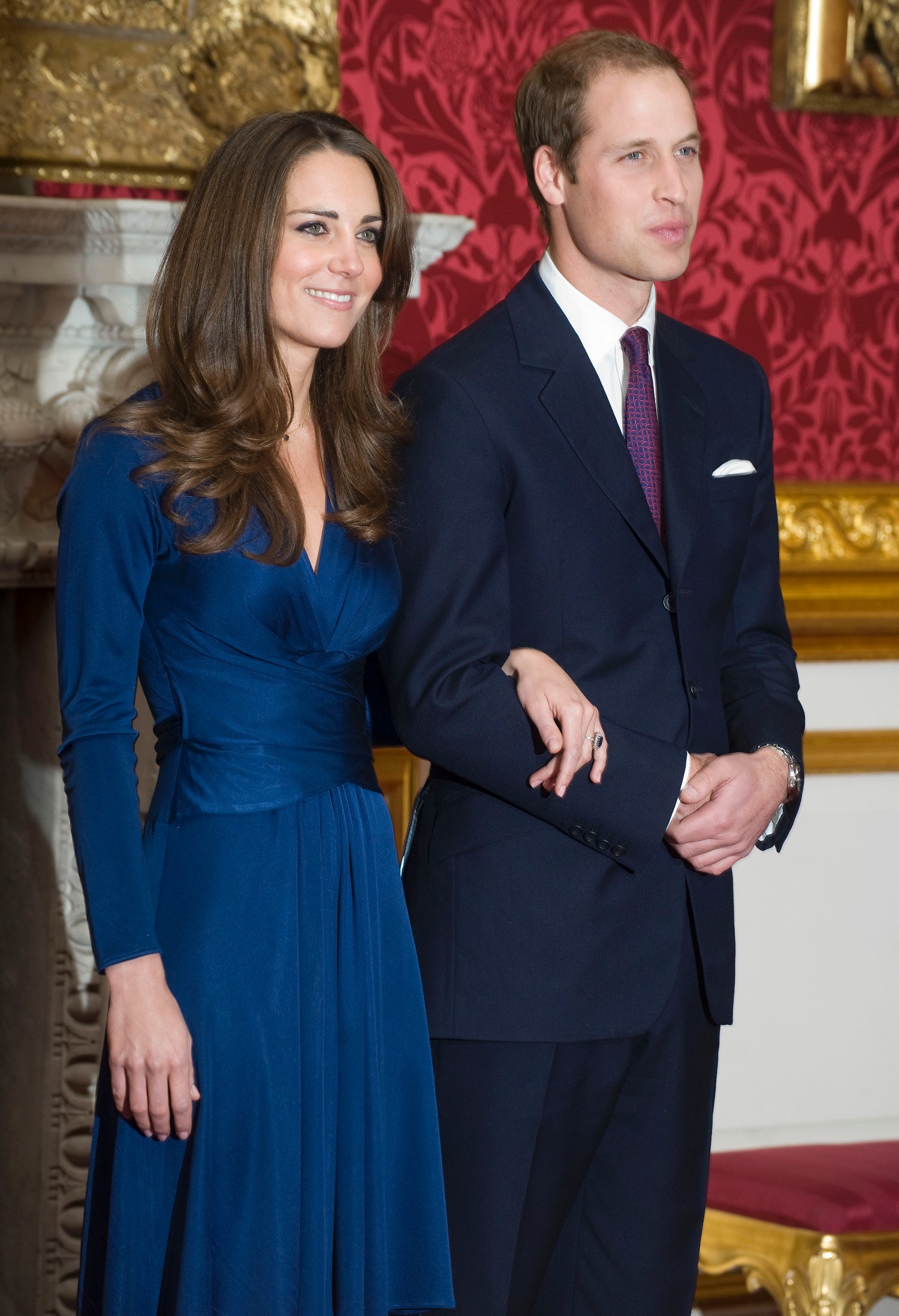 На помолвке Кейт выглядела просто великолепно.