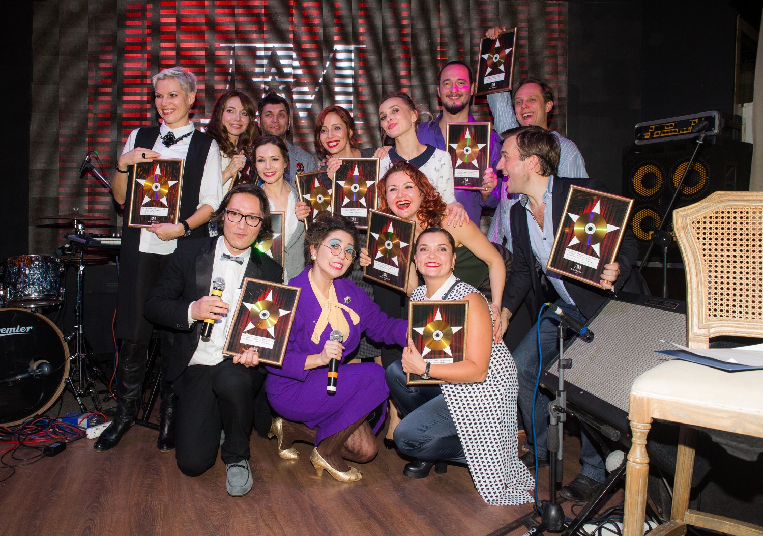 Артисты самых популярных мюзиклов.