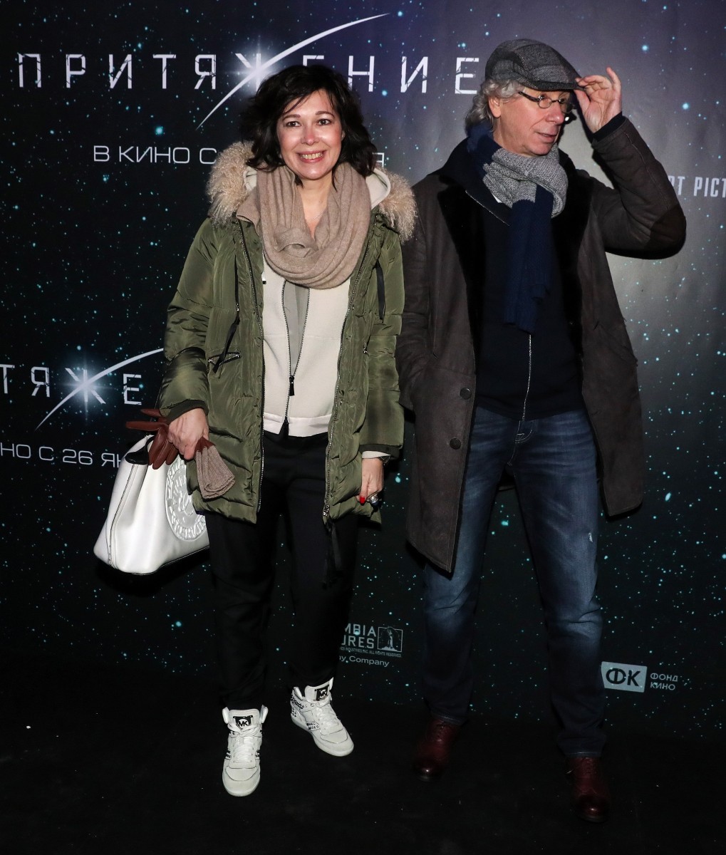 Аркадий Укупник с супругой Натальей.