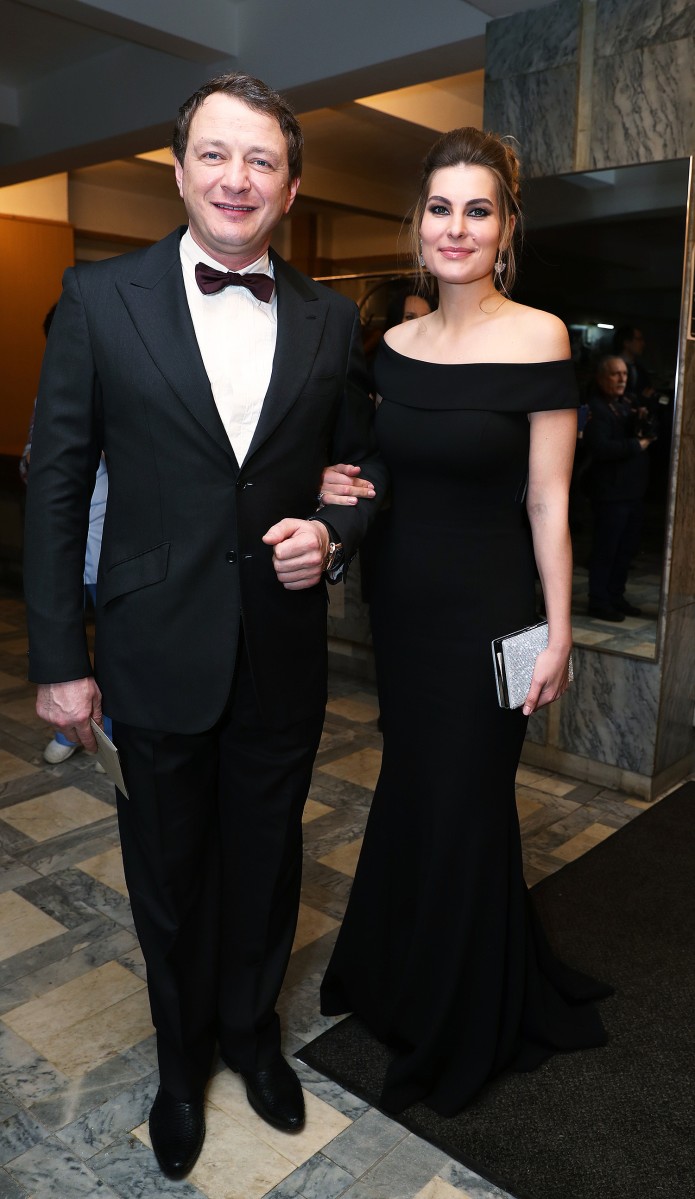 Марат Башарова и Елизавета Шевыркова впервые вышли в свет после рождения сына.