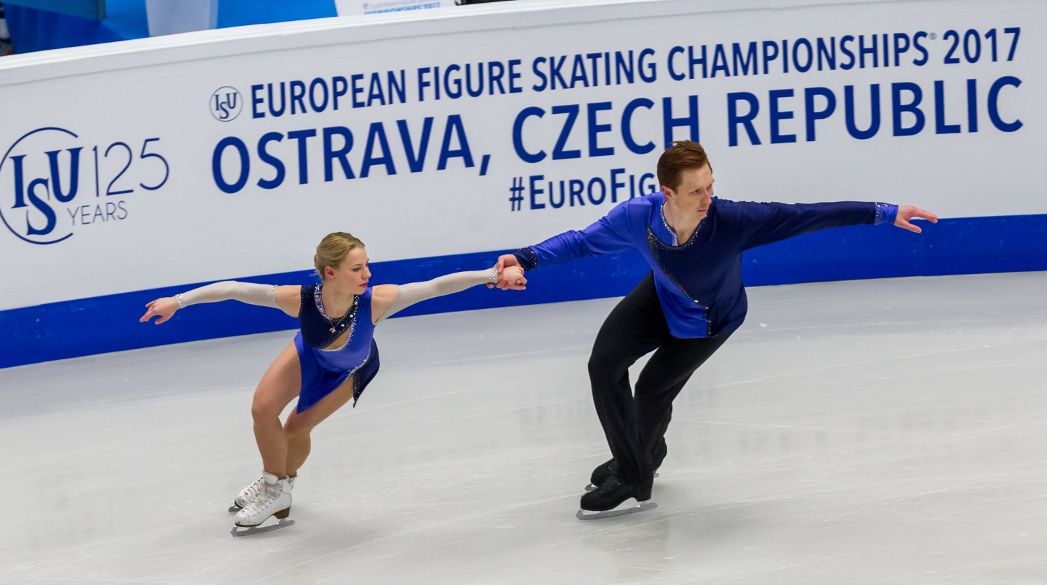 Евгения Тарасова и Владимир Морозов - золотые медали Чемпионата Европы-2017