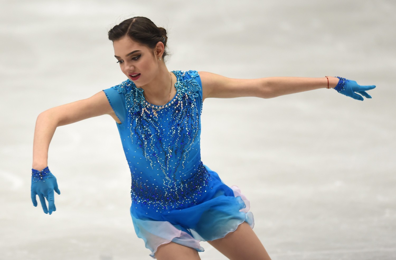 Евгения Медведева - золотая медаль Чемпионата Европы-2017