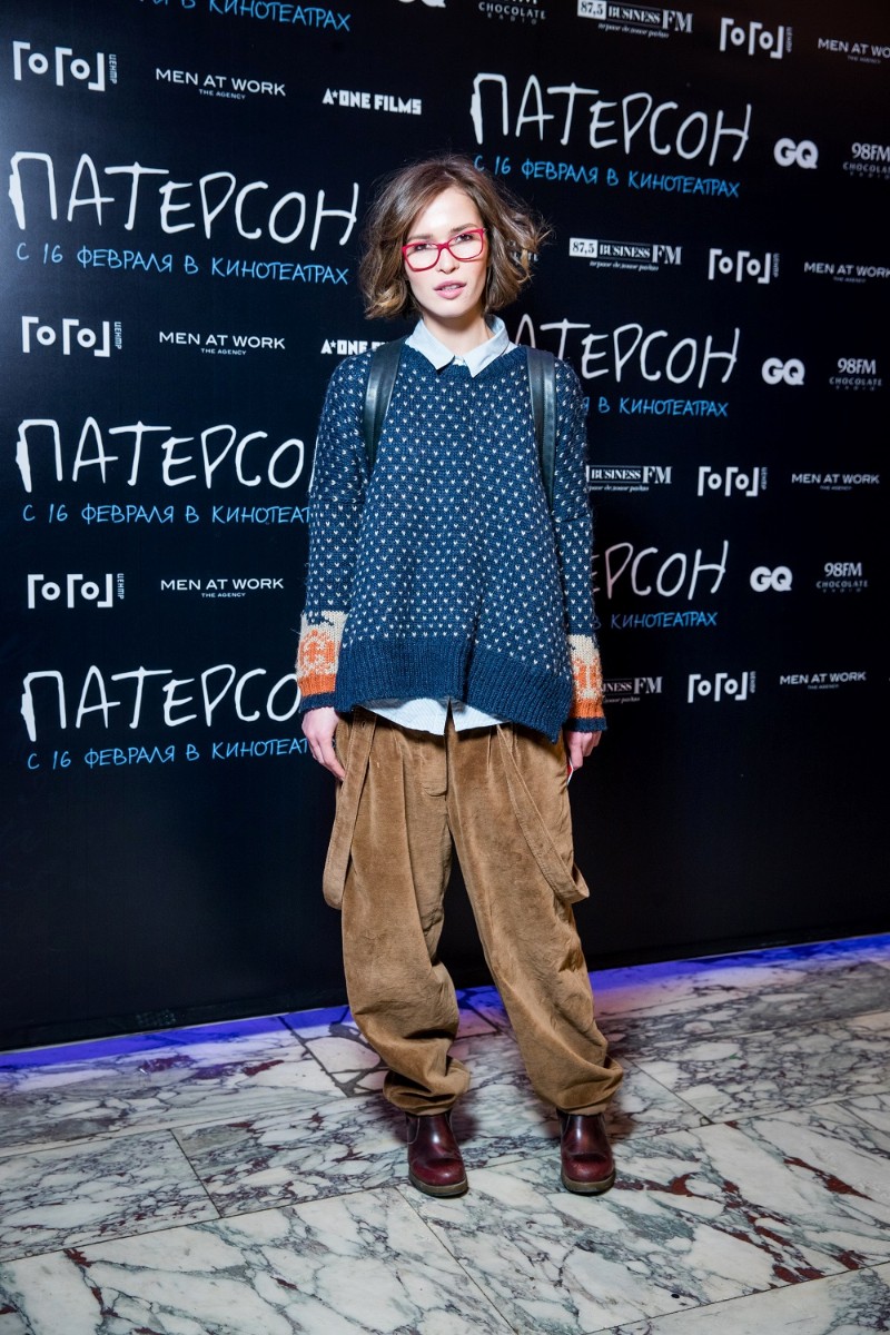 Актриса Лукерья Ильяшенко.