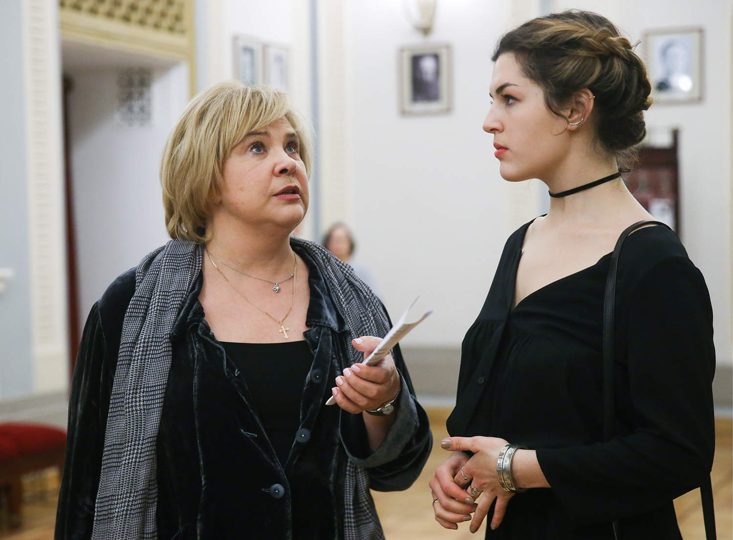 Актриса Татьяна Догилева с дочерью Екатериной.