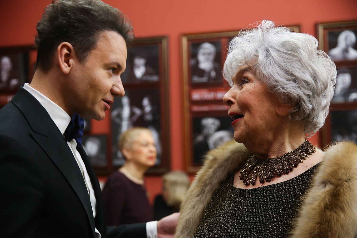 Актер, телеведущий Александр Олешко и актриса Вера Васильева.