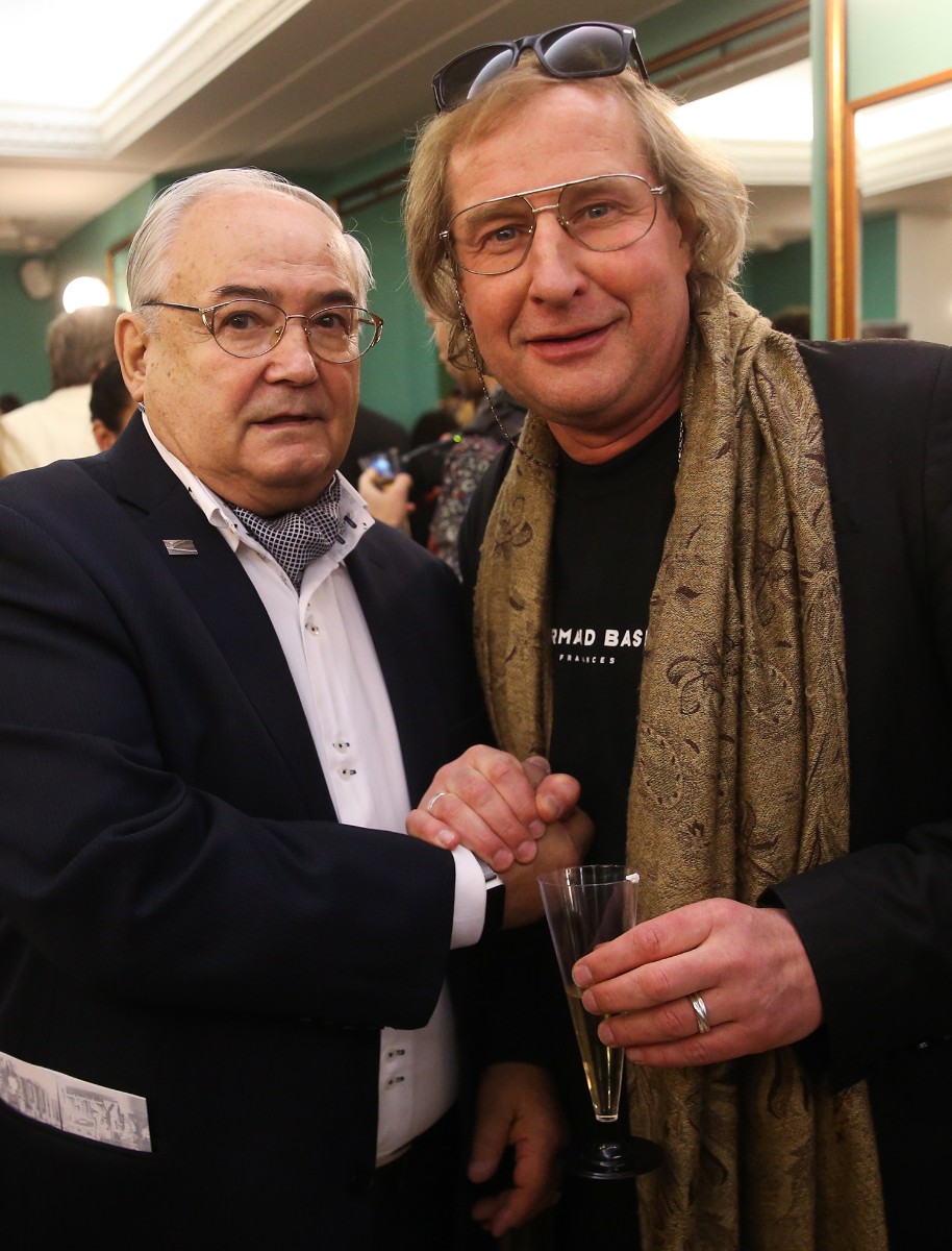 Актер Всеволод Шиловский и театральный режиссер Андрей Житинкин.