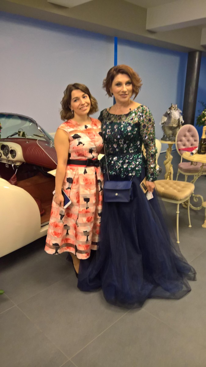 Роза Сябитова с дочерью Ксенией.