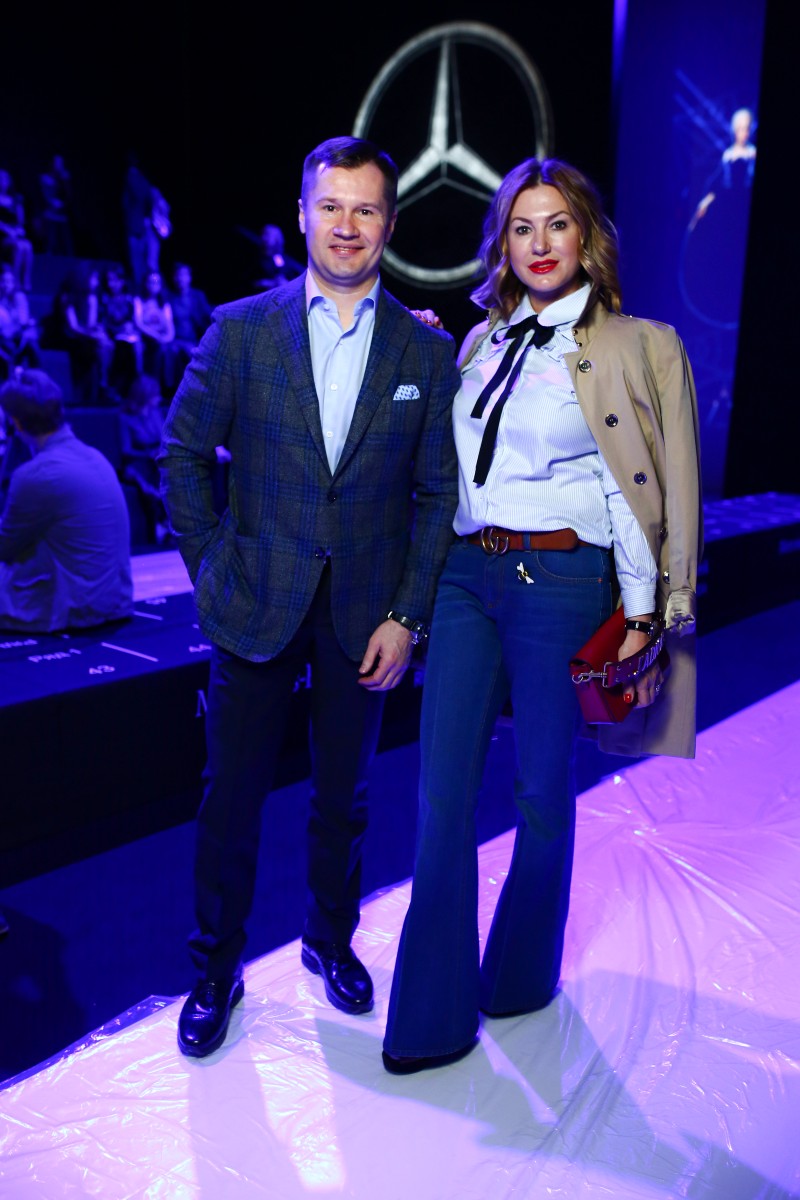 Алексей Немов с женой.