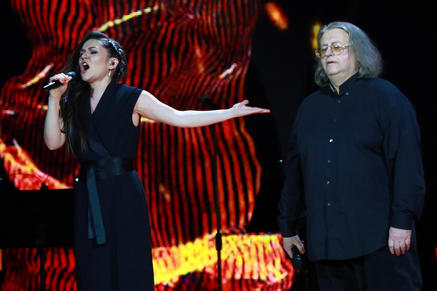 Дина Гарипова и Александр Градский.