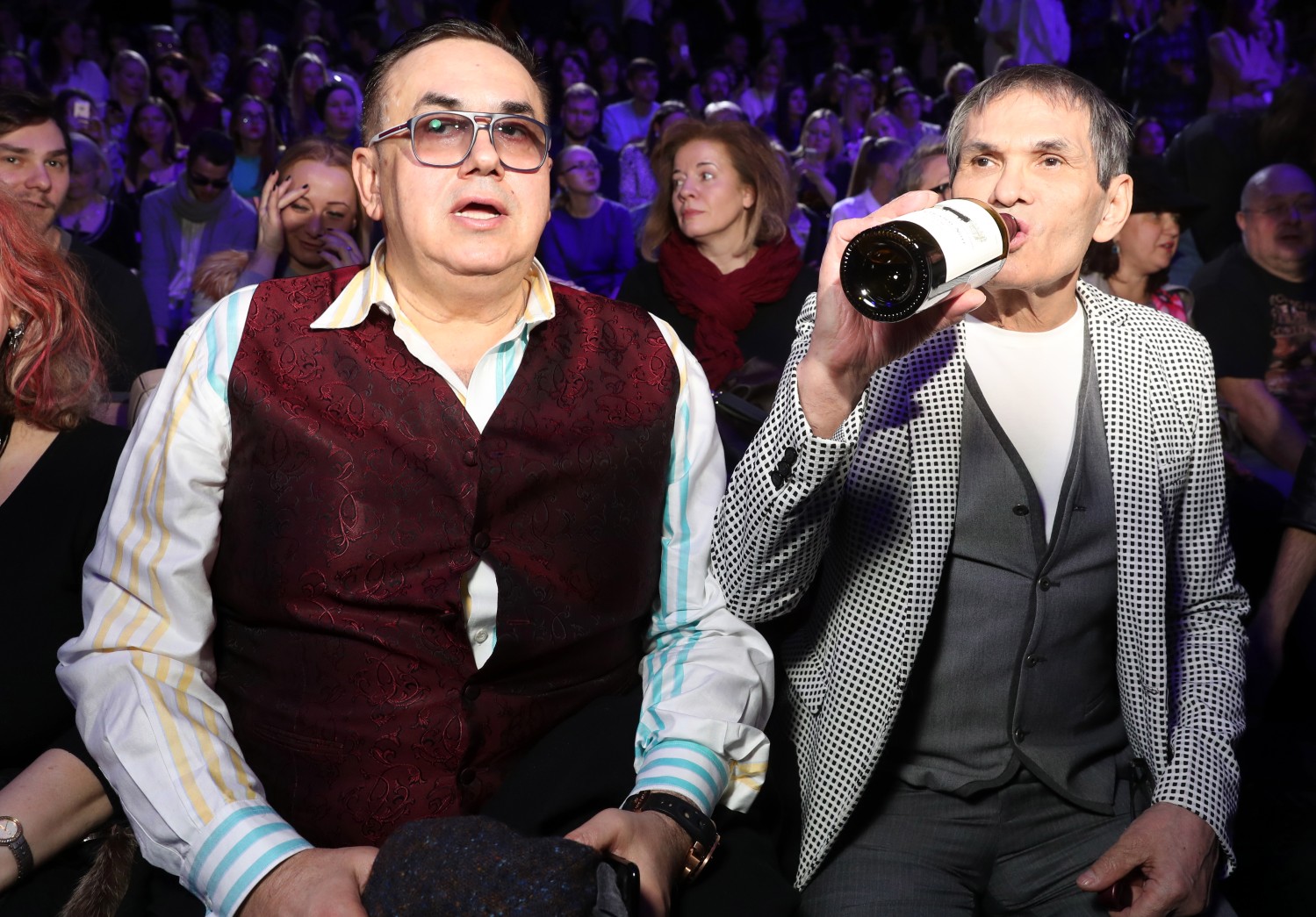 Актер Станислав Садальский и продюсер Бари Алибасов.