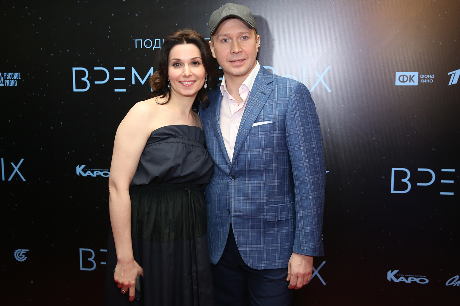 Актеры Александра Урсуляк и Евгений Миронов.
