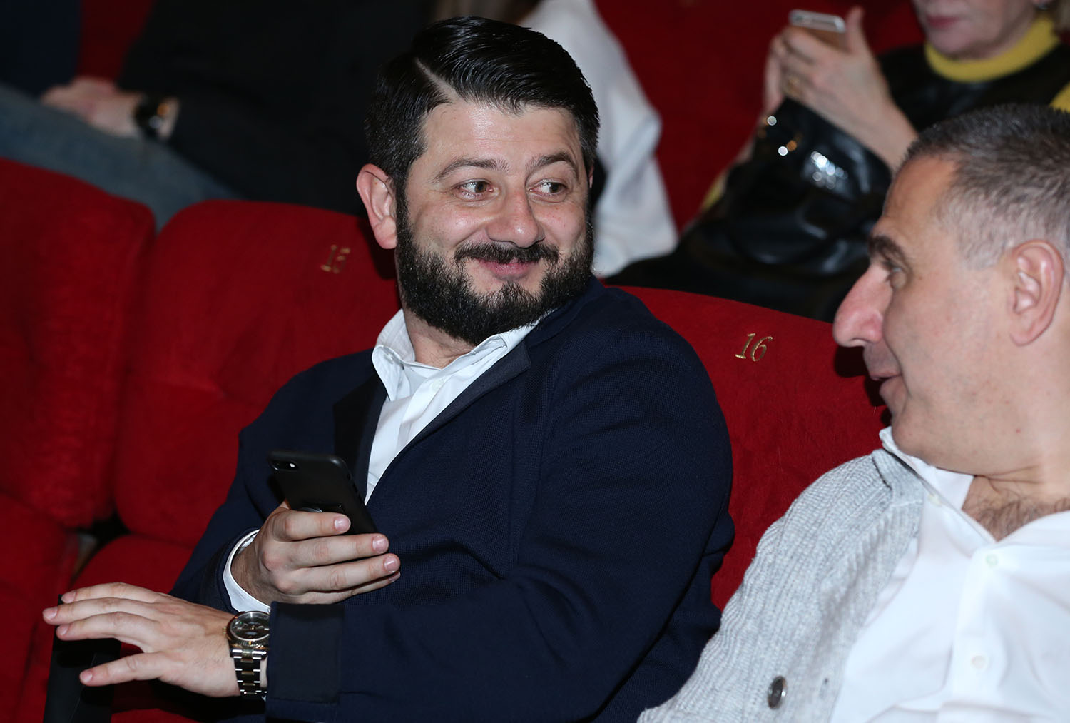 Шоумен Михаил Галустян.