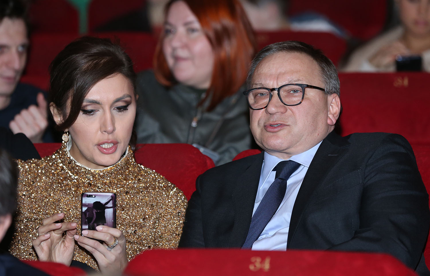 Киновед, кинокритик, генеральный директор компании "Роскино" Екатерина Мцитуридзе и продюсер и режиссер Игорь Угольников.