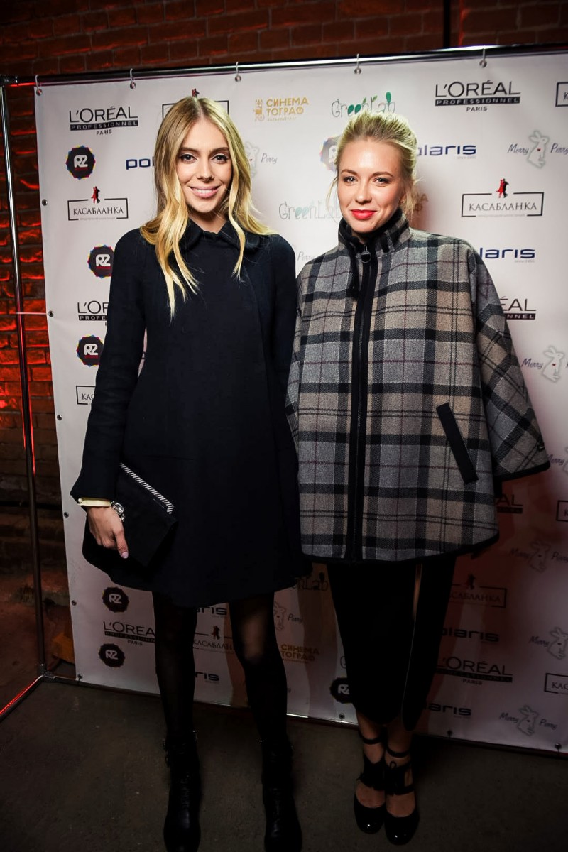 Топ-модель Ясмина Муратович и олимпийская чемионка Анжелика Тиманина.